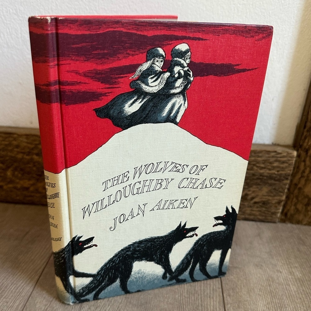 Vintage 1963 The Wolves of Willoughby Chase Novel by Joan Aiken Hardcover Book